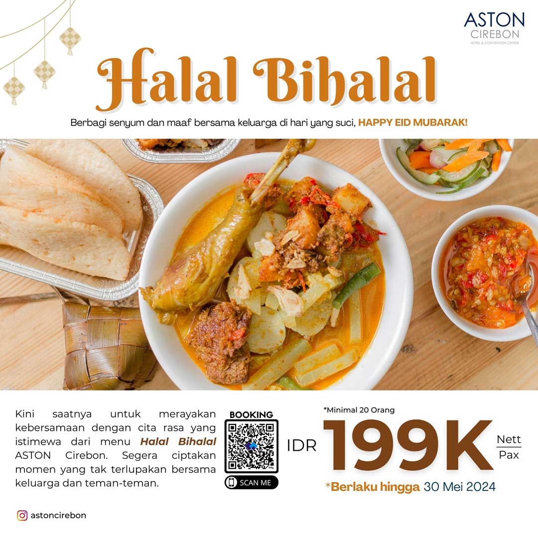 Booking Halal Bihalal di Aston Cirebon Hotel (CirebonTiket)