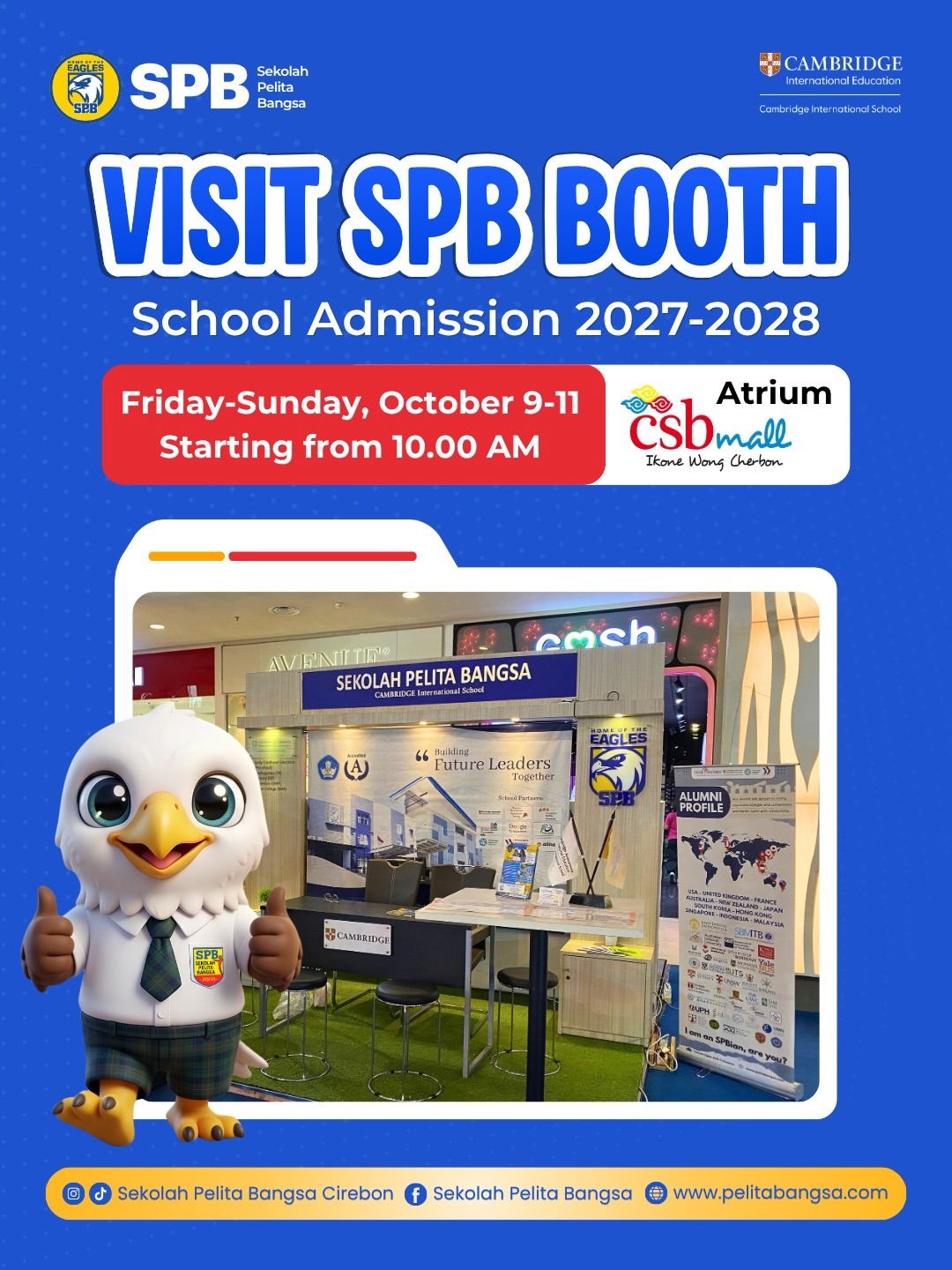 SPB Booth by Sekolah Pelita Bangsa Cirebon