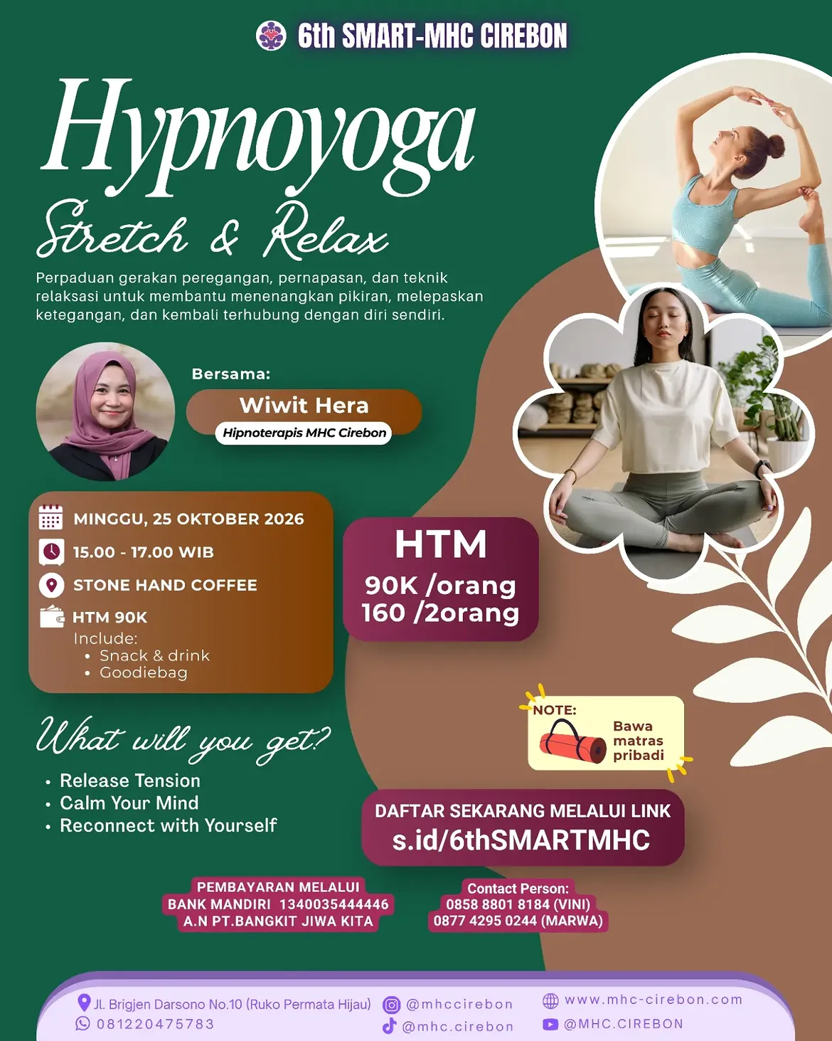 Hypnoyoga – 6th Smart-MHC Cirebon 2026